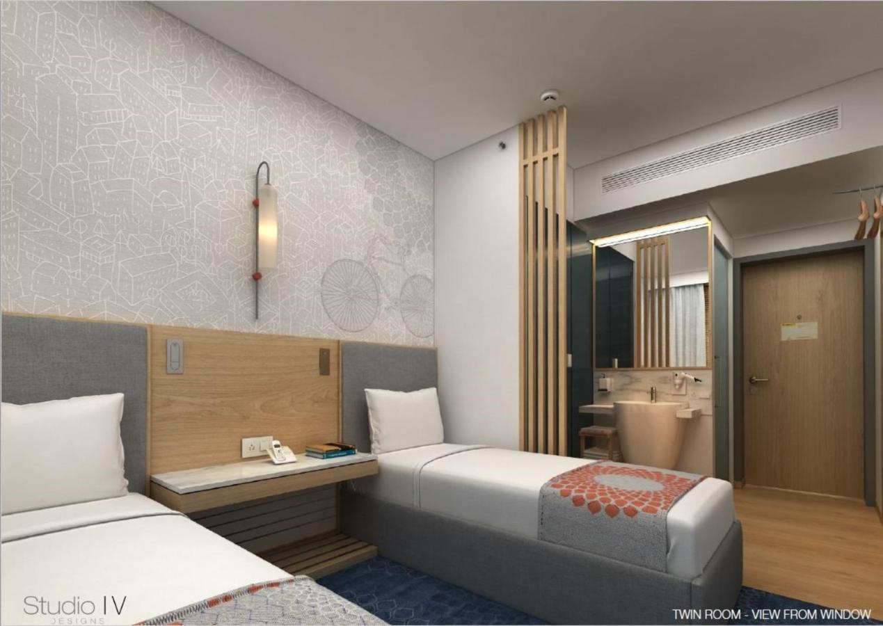 Holiday Inn Express Bengaluru Whitefield Itpl By Ihg Exterior foto